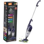 Aspirator Tip Stick 2 în 1 (600W, Supt Puternic, Moduri de Utilizare Manuală și Verticală) - Ușor, Curățare Versatilă (Pentru Covoare, Podele Dure, Păr de Animale) (Albastru)