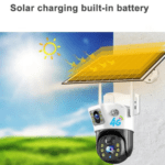 Camera de supraveghere cu panou solar si senzor de miscare - imagine 2