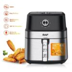 Friteuza fara Ulei Air Fryer RAF R.5319, 1800W, Capacitate 8.0 Litri - imagine 5