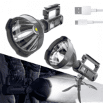 Lanterna Led, Reincarcabila, Functie Powerbank, 3 Moduri de Iluminare, Trepied Inclus - imagine 4