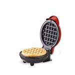 Mini Aparat Electric pentru Waffe, 350W, Roșu, Doty