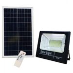 Proiector Solar de 120W, Lampă Încărcare Solară Jortan, Rezistent la Apă