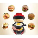 RAF Burger Maker R.666, 600W, Rosu - imagine 2