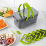 Răzatoare Multifuncționala Pro cu 22 de Piese pentru Legume si Fructe - imagine 3
