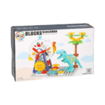 Roata Fermecată Dinosaur Bricks, Set Educațional pentru Copii - imagine 2