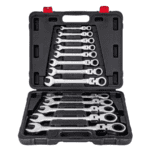 Set Chei Combinat cu Clicket, 12 Piese, Kraft&Dele KD11304, 8-19MM