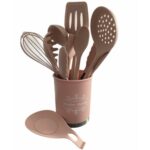 Set de Ustensile de Bucătărie, 12 Piese, din Silicon - imagine 2