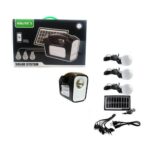 Sistem Iluminare LED cu Panou Solar, 3 Becuri, GDLite3