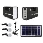 Sistem Iluminare LED cu Panou Solar GDLITE 1, 3 Becuri - imagine 3
