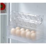 Suport pentru 30 de Ouă pe 3 Nivele pentru Ușa Frigiderului, din Plastic - imagine 4