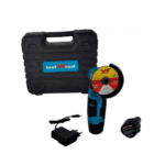 Mini Polizor Electric, 24V, 6Ah cu 2 Acumulatori și 2 Pânze de Rezervă - imagine 3