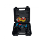 Mini Polizor Electric, 24V, 6Ah cu 2 Acumulatori și 2 Pânze de Rezervă - imagine 2
