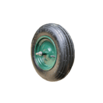 Roată Roabă Pneumatică 350-8 cu Ax de 160x12,5mm Inclus în Set