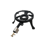 Arzător rotund exterior, pilostrie din fontă turnată, diametru 33 cm