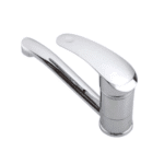 Baterie bucătărie modernă finisaj cromat, monocomandă, apă caldă/rece, rotire 360° - imagine 2