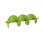 Burghiu Spiralat pentru Grădină, Compatibil cu Bormașină, Special pentru Găuri în Pământ, Din Oțel, 24x8 cm, Negru - imagine 3