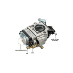 Carburator 15 mm Gaură Mare Pentru Motocoasă - imagine 3