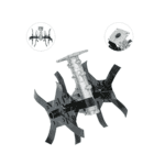 Cultivator simplu pentru motocoasă, compatibil 28 mm x 9 caneluri, model MX674 - imagine 4