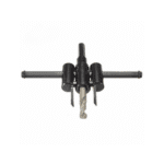 Fierăstrău Cerc Pentru Găuri Metal, Lemn, Bricolaj, Kit De Tăiat Burghiu Ajustabil 30 mm–120 mm - imagine 3