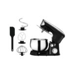 Mixer planetar ADLER, 6 viteze, bol inox 3L, negru, 31.8x19.2x24.8cm - imagine 2