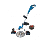 Motocoasă Electrică Profesională German Meister, 2 Acumulatori 48V 8Ah, Disc 230 mm, Unghi Reglabil - imagine 2