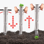 Plantator profesional pentru răsaduri, din inox, cu 2 mânere ergonomice - imagine 2