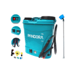 Pompa De Stropit Profesională Cu Acumulator 12L, Regulator De Presiune, Pandora Sprayer + Tijă 0.70 cm Din Inox - imagine 2