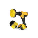 Set 3 perii de curățare cu adaptor pentru bormașină - imagine 2