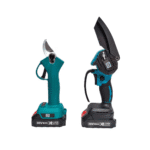 Set Foarfecă pentru Viță-de-Vie și Mini Drujbă cu Acumulator – 2 Acumulatori 36 V, Încărcător, Lamă + Lanț, Șurubelniță și Cheie pentru Montaj German Meister