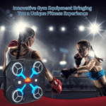 Aparat De Box Cu Muzică Bluetooth, Montare Pe Perete, Lumini Interactive, Materiale Premium, Antrenament Dinamic Pentru Familie - imagine 5