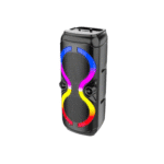 Boxă Portabilă ZQS-8239 cu Microfon, 120W PMPO, Bluetooth/FM/USB/AUX, Lumini RGB
