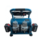 Compresor De Aer German Meister Cu 2 Acumulatori 128V 8Ah, Putere 2800W, Capacitate 10L, 7.5 Bar