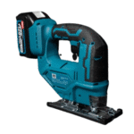 Fierăstrău Pendular German Meister cu 2 Acumulatori 128V 6Ah, 650W, Tăiere Lemn 80mm, Metal 50mm, Ghidaj Paralel, Unghi Reglabil 0–45°, Trusă Inclusă - imagine 2