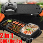Grătar Barbecue 2 în 1, Cadou Ustensile - imagine 3