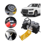 Kit Pană Auto, Compresor Auto Cu 2 Cilindri, 12V, Metalic, Plus Accesorii Pană - imagine 6