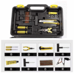 Kit Pană Auto, Compresor Auto Cu 2 Cilindri, 12V, Metalic, Plus Accesorii Pană - imagine 5
