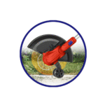 Motocoasă cu Acumulator EMTOP 20V, 4Ah, 300 mm + Încărcător Rapid + Măsor Profesional + Lamă Circulară 255 mm, 48 dinți - imagine 3
