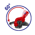 Motocoasă cu Acumulator EMTOP 20V, 4Ah, 300 mm + Încărcător Rapid + Măsor Profesional + Lamă Circulară 255 mm, 48 dinți - imagine 5