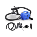 Pistol de Vopsit Electric 650W, Rezervor 800 ml, Negru/Albastru - imagine 2