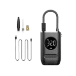 Pompa Aer Auto Electrica, Afisaj Digital LCD, Lanterna LED, Portabila, Reincarcare USB C, Baterie 4000 mAh, Manometru Digital, 120 W