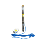 Pompa Submersibilă cu Turbină DRK, Model 3SDM2-11, 15 m Cablu, Multietajată cu 11 Turbine, Inox