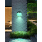 Set 6 Lămpi Solare de Perete Tip Felinar RGB (Color), Iluminare Decorativă - imagine 6