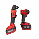 Set German Meister - Mașină Cu Impact + Polizor / Flex, Cu 2 Acumulatori 36V 8Ah, + 4 Tubulare - imagine 6