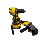 Trusa German Meister – Polizor unghiular + Autofiletantă cu 2 acumulatori 128V, 8Ah, - imagine 4