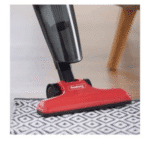 Aspirator vertical 2 în 1 Rosberg, 600W, 800 ml, sistem ciclonic, filtru HEPA lavabil, fără sac, roșu - imagine 2
