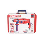Ciocan Electric Rotopercutor EMTOP ERHRL801, 800W, 2.5J, Mandrină SDS Plus, 3 Burghie + 2 Dalți, Cutie de Transport - imagine 4