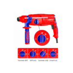 Ciocan Electric Rotopercutor EMTOP ERHRL801, 800W, 2.5J, Mandrină SDS Plus, 3 Burghie + 2 Dalți, Cutie de Transport - imagine 3