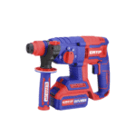 Ciocan Rotopercutor Cu 1 Acumulator 4.0 Ah, Motor Fără Perii, 22 Mm, 2.0 J, 3 Burghie, Cutie De Transport – ELRH202081, EMTOP - imagine 6