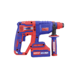 Ciocan Rotopercutor Cu 1 Acumulator 4.0 Ah, Motor Fără Perii, 22 Mm, 2.0 J, 3 Burghie, Cutie De Transport – ELRH202081, EMTOP - imagine 3