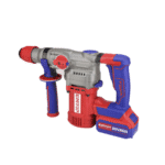 Ciocan Rotopercutor Cu 2 Acumulatori 4.0 Ah, Motor Fără Perii, 28 Mm, 4.5 J, 3 Burghie, Cutie De Transport – ELRH202882, EMTOP - imagine 6